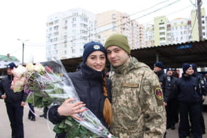 Освідчення на плацу, Одеса