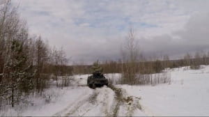 Козак-2М1 під час випробувань