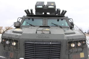 Козак-2М1 під час випробувань