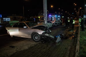 У Києві четверо арабів на BMW після сварки з водієм влаштували ДТП