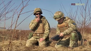 Військові навчання курсантів-піхотинцев
