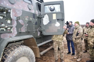 Випробування броньовика "Козак-2"