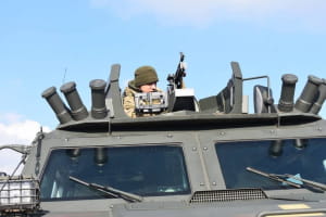 Випробування броньовика "Козак-2"