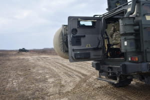 Випробування броньовика "Козак-2"