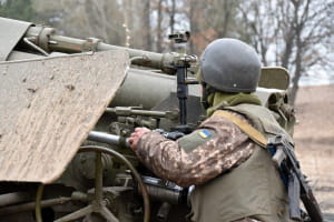 Бойові навчання артилеристів ЗСУ