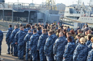Молебень в Одесі за звільнення військовополонених українських моряків