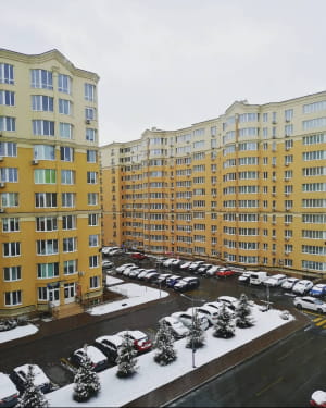 Сніг у березні, Київ