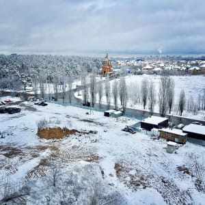 Сніг у Києві