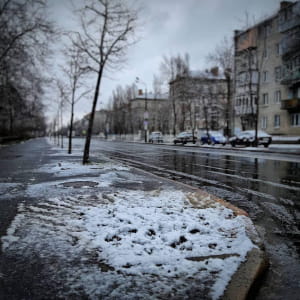 Сніг у Києві, березень 2019