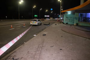 ДТП на Північному мосту, Київ