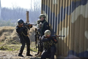 Спільні тренування Нацгвардії і ЗСУ на Яворівському полігоні