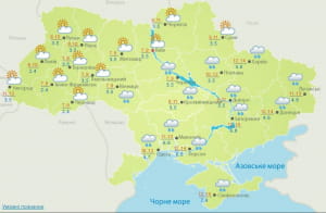 Погода в Україні (13-15 квітня)