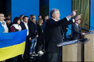 Порошенко і Зеленський на дебатах на "Олімпійському"