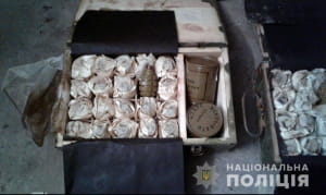 В Черниговской области полиция изъяла рекордный арсенал боеприпасов