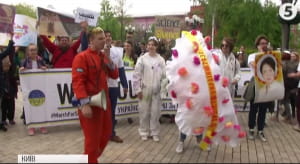 В Киеве ученые и неравнодушные граждане вышли напомнить о значении науки