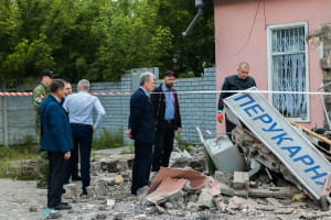 В Днепре взорвали банкомат "ПриватБанка"