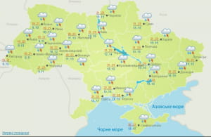 Погода в Україні 26 травня