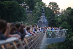 Пешеходный мост. Киев