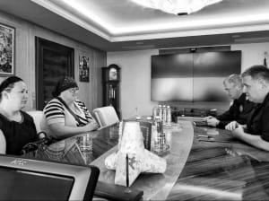 Аваков і Князєв зустрілися з родиною вбитого Кирила
