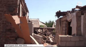 Обстрел Марьинки