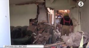 Обстрел Марьинки