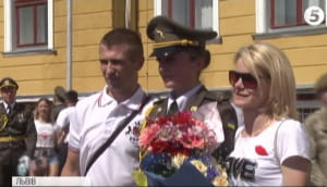 В Академії сухопутних військ у Львові святкували випускний
