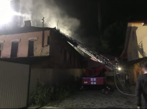 Пожежа на заводі у Чернівцях