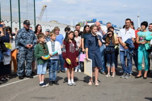 Повернення українських моряків додому