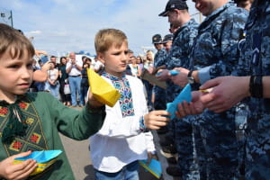 Повернення українських моряків додому