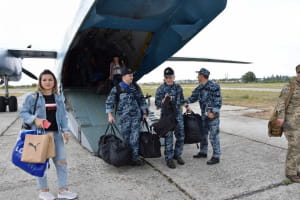 Повернення українських моряків додому