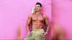 Пожежники-благодійники з тваринками