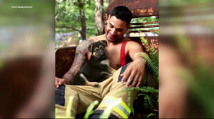 Пожежники-благодійники з тваринками