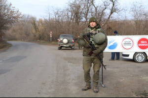 Нацгвардейци в Золотом