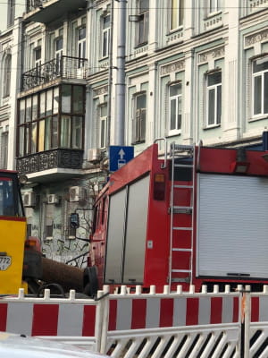 В Киеве ремонтируют центральные улицы