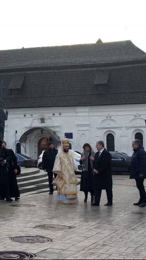 Божественная литургия по случаю первой годовщины создания ПЦУ