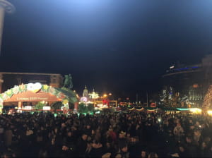 У Києві засяяла головна ялинка країни