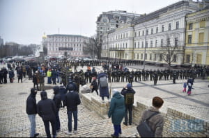 Задержания на Михайловской