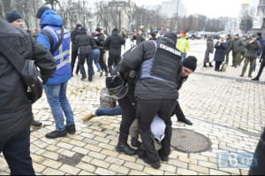 Задержания на Михайловской