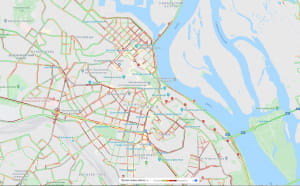 Затори в Києві