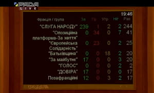 Голосування за Тарана
