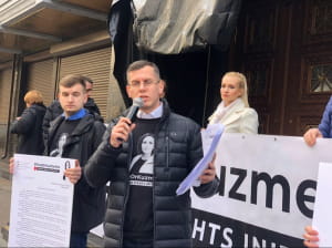 Под ОГПУ правозащитники требуют освободить Кузьменко