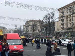 Авторалі на Хрещатику