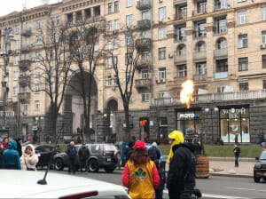 Авторалі на Хрещатику