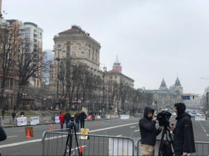 Авторалі на Хрещатику