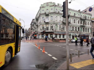 Транспортний колапс через мітинги