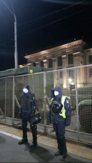 Силовики на Солом'янській площі