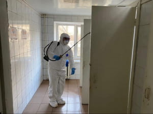 Дезинфекция в общежитии 