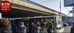 Пробки в Киеве из-за карантина