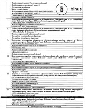 Копия указа Департамента здравоохранения
