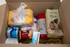 Депутаты "ЕС" пакуют карантинные наборы для людей из так называемой "группы риска"